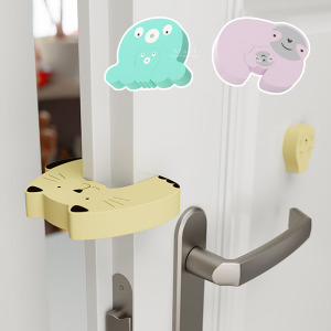 可愛親子動物防夾手防撞門 3入組