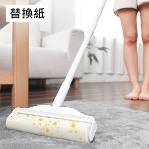 可替換長短滾筒黏毛器 替換紙