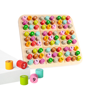 (出清不退換)記憶數獨益智九宮格積木板