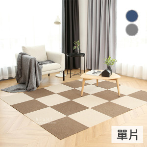北歐風黏貼式拼接地墊 單片