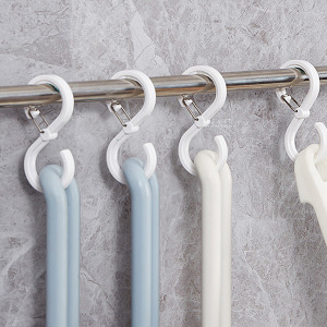 家用S型鎖扣掛勾 8入組