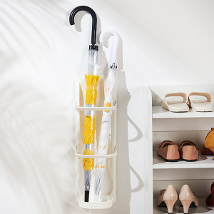 (限宅配)免打孔折疊雨傘收納架