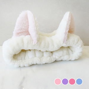 可愛貓耳造型洗臉髮帶