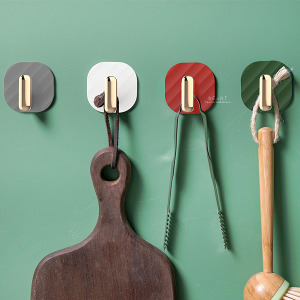 免打孔L型圓潤掛勾 4入組