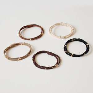 氣質小金珠百搭髮圈