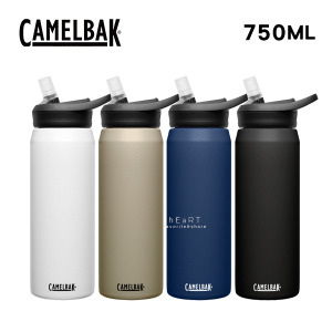 出清不退換-(送防塵蓋+清潔刷)美國CamelBak 750ml EDDY+多水吸管保冰保溫瓶