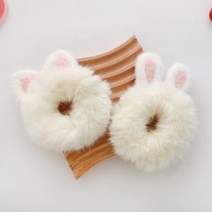 立體萌耳造型毛絨髮圈