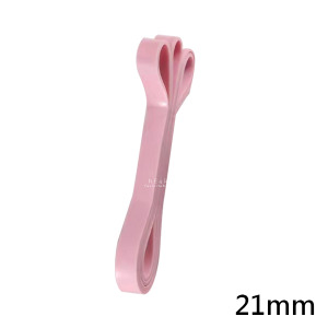 馬卡龍色TPE瑜珈健身彈力帶 21mm