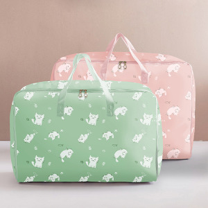 可愛貓咪棉被衣物收納袋