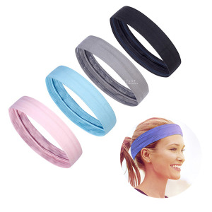 運動防滑吸汗束髮髮帶頭帶 寬款