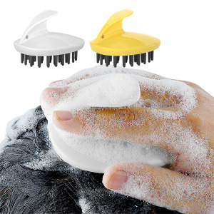 圓齒柔軟按摩清潔洗頭刷