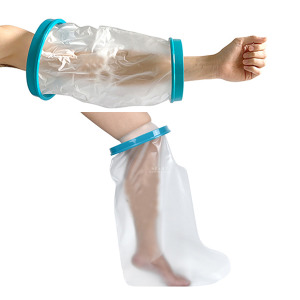 彈性洗澡保護防水套 手肘+膝蓋/加大小腿