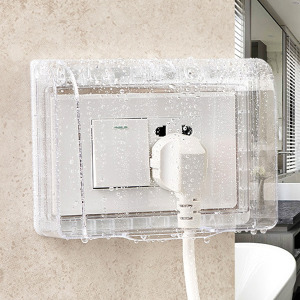 透明防潑水插座保護蓋