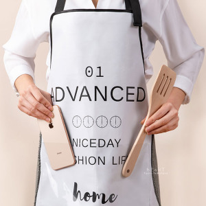 廚房北歐風印花圍裙