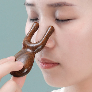 檀木多功能圓球按摩梳