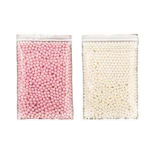 美妝刷收納盒擺設珍珠