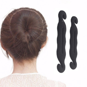 懶人雙勾包包頭盤髮器