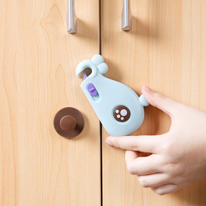 大眼鯨魚寶寶居家抽屜安全扣 3入組