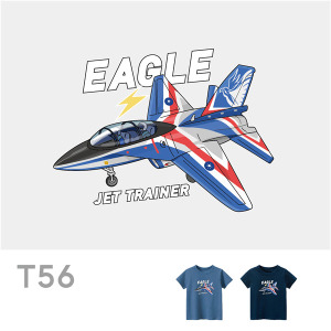 兒童｜KV獨家限定款｜台灣原創T短袖 T56噴射教練機