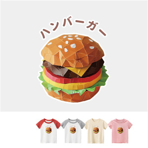 兒童｜KV獨家限定款｜台灣原創T短袖 漢堡