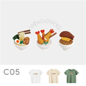 兒童｜KV獨家限定款｜台灣原創T短袖 C05日式美食