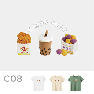 兒童｜KV獨家限定款｜台灣原創T短袖 C08台式絕配