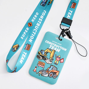 ｜KV獨家限定款｜台灣原創雙面證件卡套+掛繩組 工程