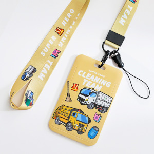 ｜KV獨家限定款｜台灣原創雙面證件卡套+掛繩組 清運