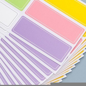 彩色分類標籤貼紙