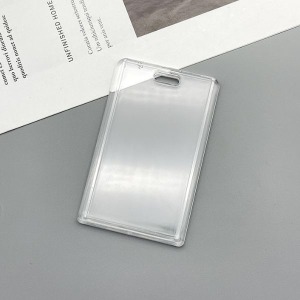 透明滑蓋證件卡套