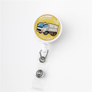 ｜KV獨家限定款｜台灣原創英雄夾式款伸縮扣 回收車