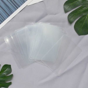 單面圓角磨砂卡套50入