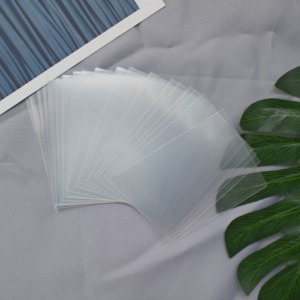 單面平口磨砂卡套100入