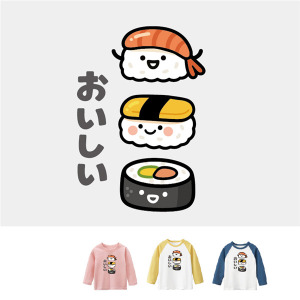 預購 兒童｜KV獨家限定款｜台灣原創T長袖 玉子燒