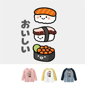 預購 兒童｜KV獨家限定款｜台灣原創T長袖 鮭魚卵