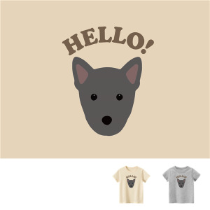 兒童｜KV獨家限定款｜台灣原創T短袖 D22黑米克斯