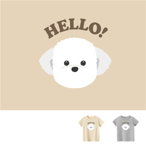 兒童｜KV獨家限定款｜台灣原創T短袖 D27馬爾濟斯