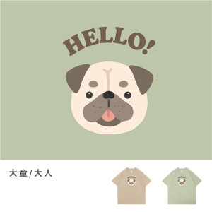 大童/大人｜KV獨家限定款｜台灣原創T短袖 D18巴哥