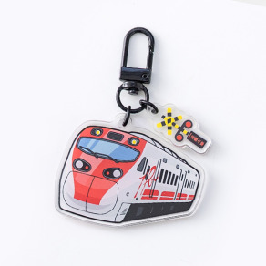 臺鐵正版授權火車紀念收藏鑰匙圈 TEMU2000普悠瑪號