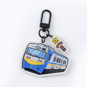 臺鐵正版授權火車紀念收藏鑰匙圈 EMU700阿福號