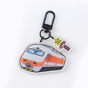 臺鐵正版授權火車紀念收藏鑰匙圈 E1000(PP)