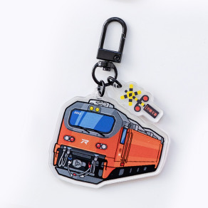 臺鐵正版授權火車紀念收藏鑰匙圈 E500