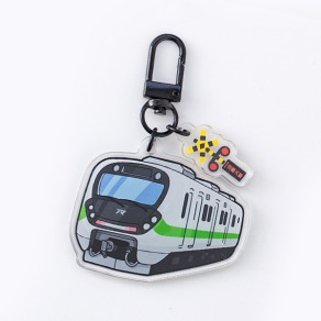 臺鐵正版授權火車紀念收藏鑰匙圈 EMU900