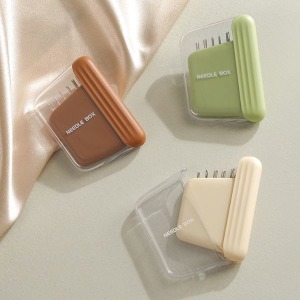 旋轉磁吸藏針盒