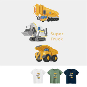 	現貨+預購 兒童｜KV獨家限定款｜台灣原創T短袖 Q版巨型車