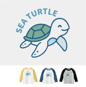 兒童｜KV獨家限定款｜台灣原創T長袖 海龜