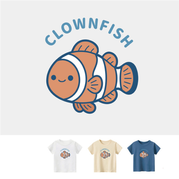 兒童｜KV獨家限定款｜台灣原創T短袖 小丑魚