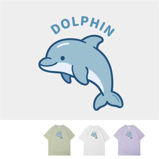 大童/大人｜KV獨家限定款｜台灣原創T短袖 海豚