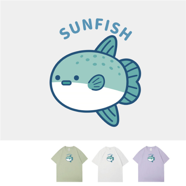 大童/大人｜KV獨家限定款｜台灣原創T短袖 翻車魚