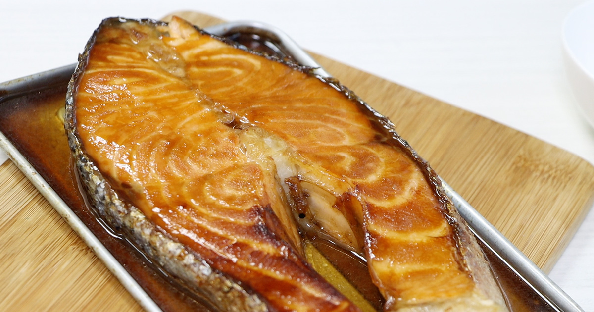 【食譜】日式醬燒黑糖烤鮭魚-家常必備！料理新手友善，不怕油噴｜DIY料理